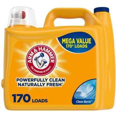 Textile Cleaners Arm & Hammer Clean Burst Liquid Laundry Detergent 170 Loads 1.32gal