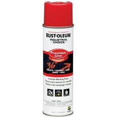 Rust-Oleum M1600 Solvent-Based Precision-Line Inverted Marking Paint Aerosol, Safety Red