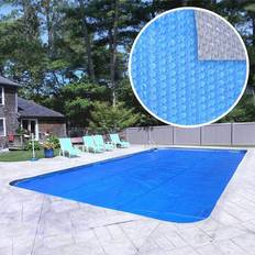 Robelle Pools Robelle 8' x 8' Rectangle 8 Mil Deluxe Space Age Solar Blanket Blue