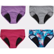 Girls Panties Children's Clothing Hanes Girls' 4pk Hipster Period Underwear Colors May Vary