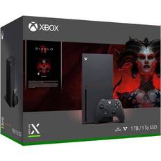 Xbox Series X Spielkonsolen Microsoft Xbox Series X 1TB Console - Diablo IV Bundle