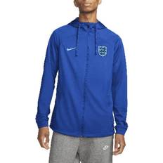 Nike Outerwear Nike England Strike Dri-FIT Hooded Tracksuit Jacket - Blue