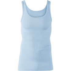 Herren Shapewear & Unterwäsche Calida Twisted Cotton Athletic Shirt - Ice Blue