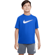 Nike Boys' Dri-FIT Multi Graphic Training T-Shirt Royal/White, Boy's Athletic Tops at Academy Sports Royal/White