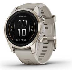 Smartwatches reduziert Garmin Epix Pro (Gen 2) 42mm Sapphire Edition with Silicone Band