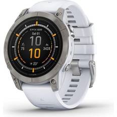 Android Smartwatches Garmin Epix Pro (Gen 2) 47mm Sapphire Edition with Silicone Band