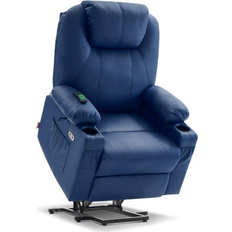 Mcombo Dual Motor Lift Recliner Chair with Massage Heat Extended Footrest 7815