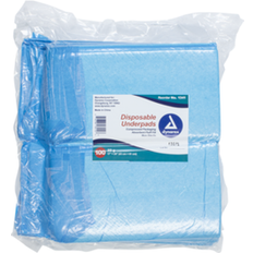 Incontinence Protection Dynarex Disposable Underpad 17 Inch 100 ct