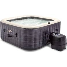 Jet System Inflatable Hot Tubs Intex Inflatable Hot Tub 28449EP PureSpa Plus 4 Bubble