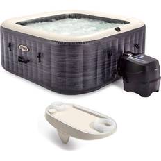 Intex Inflatable Hot Tubs Intex Inflatable Hot Tub PureSpa Plus 4-Person Square