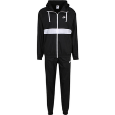 Jumpsuits & Overalls Nike Sportswear Hooded Woven Tracksuit Men's - Black