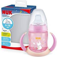 Nuk Trinklernflasche First Choice Night, pink 150ml
