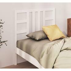 Sengegavler vidaXL white, 96 Solid Wood Pine Bed Bed Headboard