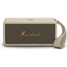 Marshall Bluetooth-Lautsprecher Marshall Middleton Bluetooth Lautsprecher IP67 Cremefarben Cremefarben