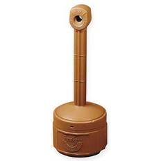 JUSTRITE 26806T Smokers Cease-Fire Cigarette Receptacle, 1 gal., Terra Cotta