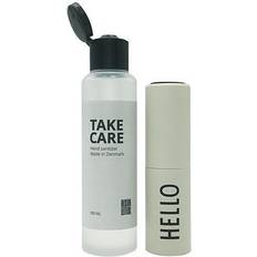 Refill Hånddesinfeksjon Design Letters Take Care Hand Sanitizer Set Off White Hello 2-pack