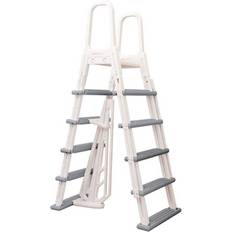 Blue Wave Pool Ladders Blue Wave NE1202 Heavy-Duty Above Ground A-Frame Ladder in
