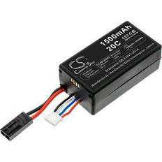 RC Toys Cameron Sino 11.1V 1500mAh Parrot AR. Drone 2.0 Drone Replacement Battery