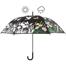 Esschert Design Regenschirm, Wiese Mehrfarbig, Schwarz