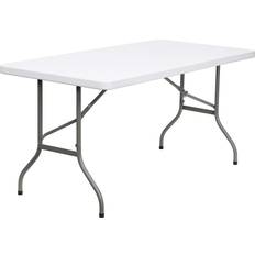 Metals Dining Tables Flash Furniture 5-Foot Granite Dining Table