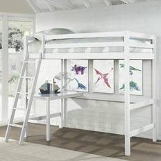 Loft Beds Hillsdale Furniture Kids and Teen Caspian Wood Twin Loft Bed