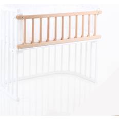 Weiß Schutzlatten für Betten Babybay Tobi Verschlussgitter natur lackiert