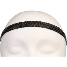 Caravan 2 Black Braid Stretch Headband Model No. 3253