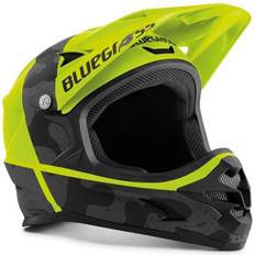 Bluegrass Fahrradhelme Bluegrass Fullface Helm Intox, fluo gelb/camo