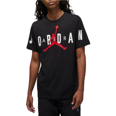 L - Men T-shirts Nike Jordan Air Stretch T-shirt Men's - Black/White