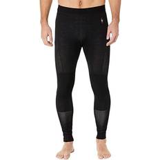 Men Base Layer Pants Smartwool Men's Intraknit Thermal Merino Base Layer Bottom - Black