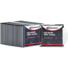 CD & Vinyl Storage Innovera Slim Jewel Cases - 25 pack