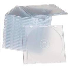 CD & Vinyl Storage Maxtek Ultra Thin Jewel Case 100-Pack