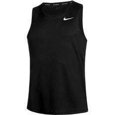 Reflektoren T-Shirts & Tanktops Nike Miler Dri FIT Running Tank Top For Men - Black