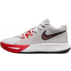 Nike Boy's Kyrie Flytrap Basketball Shoe - Photon Dust/University Red/White/Black