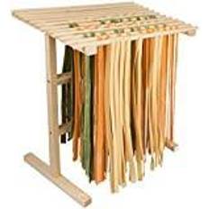 Clothing Care CucinaPro Pasta drying rack by- all natural wood construction stander & handles