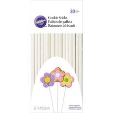 Wilton Oven-Safe Treat Sticks 20-Count Cookie Cutter