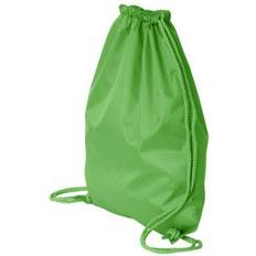 Liberty Bags 8882 Large Drawstring Pack with DUROcord-Lime Green