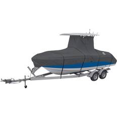 Tarp Frames & Boat Canopies Classic Accessories StormPro 17 19 ft. Charcoal Grey T-Top Boat Cover