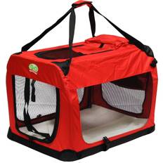 Go Pet Club Dog Cages & Dog Carrier Bags - Dogs Pets Go Pet Club Portable Soft Red Dog Crate, X X