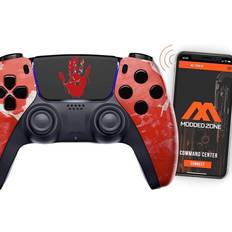 ModdedZone Game Controllers ModdedZone bloody hands smart rapid fire pro controllerfor ps5 fps