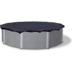 Pool Parts Blue Wave bronze 8-year 18-ft round above ground pool winter cover 18-feet