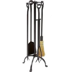 Gray Fireplaces Minuteman English Country Tool Set Graphite