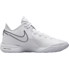 Nike Unisex Basketball Shoes Nike LeBron NXXT Gen - White/Black/Metallic Silver