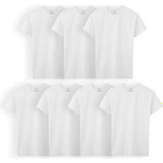 Fruit of the loom t shirt Fruit of the Loom Big Cotton T Shirt, Boys-7 Pack-White