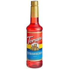 Torani syrup; classic strawberry; beverage syrup;