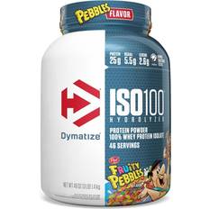Dymatize iso 100 whey hydrolyzed whey protein isolate Dymatize ISO 100 Hydrolyzed Whey Protein Isolate Fruity Pebbles 1.4kg