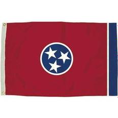 Flagzone Tennessee Outdoor Flag with Heading & Grommets