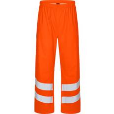 6XL Arbeidsbukser Engel Safety regnbukser, Orange