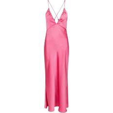 Kjoler Neo Noir Jolly Heavy Sateen Dress - Pink
