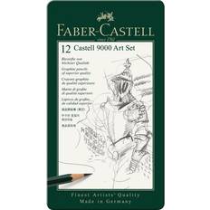 Blyanter Faber-Castell Castell 9000 Graphite Pencils Art 2H-8B Set 12-pack